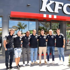 Amavisca, Capel, Catanha, Salva Ballesta, Contreras, Setién y Del Moral: Leyendas en Málaga