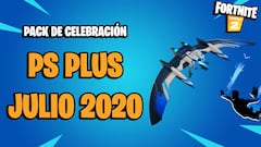 Fortnite: ya disponible el pack de celebración de PlayStation Plus julio 2020