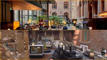 Algunos lugares del mapa multijugador son prácticamente idénticos al hotel de Ámsterdam