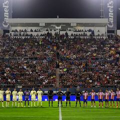 Terminó en golpes: Aficionados del América y San Luis se pelean al finalizar el partido