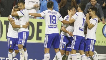 Jugadores del Zaragoza