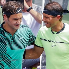 Federer golpea a Nadal por tercera vez este año