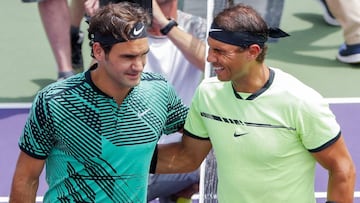 Federer golpea a Nadal por tercera vez este año