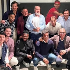 Cena de campeones: de Rafa Nadal y Vinicius, a Figo y Alejandro Sanz