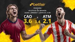 CA Osasuna vs. Atlético de Madrid: horario, TV, estadísticas, clasificación y pronósticos
