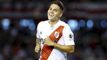 Juan Fernando Quintero y Fabi&aacute;n &Aacute;ngel, claves en el River Plate de Gallardo para 2022.