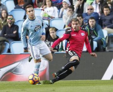 Partido de Liga Celta de Vigo-Alavés en enero de 2017.