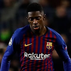 Dembélé, roto: estará entre tres y cuatro semanas de baja