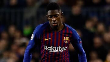 Dembélé, roto: estará entre tres y cuatro semanas de baja