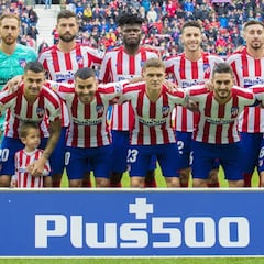 1x1 del Atlético: el tridente fue Vitolo, Correa y Morata
