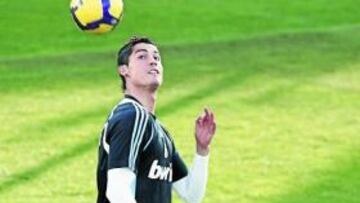 Cristiano, haciendo filigranas.