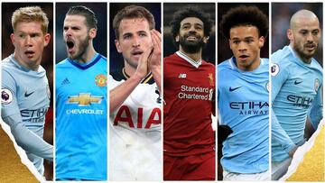 Silva y De Gea, nominados a mejor jugador de la Premier