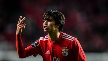 Joao Felix ante Belenenses.