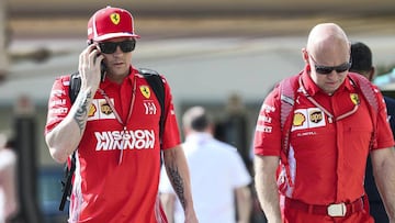 Raikkonen la pasada temporada.