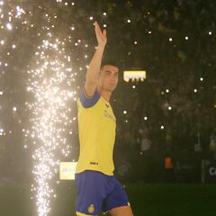 What did Cristiano Ronaldo say at his Al Nassr unveiling?