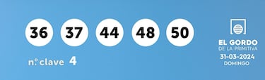 Gordo de la Primitiva: comprobar los resultados del sorteo de hoy, domingo 31 de marzo