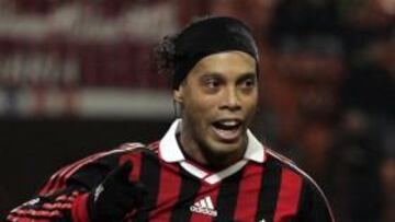 Ronaldinho, más feliz en Milán que en Barcelona
