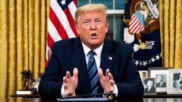 El presidente de los Estados Unidos, Donald Trump, anunció que se suspenden los viajes entre Europa y el país norteamericano los próximos 30 días.