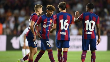 FC Barcelona cerró su pretemporada jugando el Joan Gamper ante el Tottenham en el Olímpico de Montjuïc. El joven Lamine Yamal brilló para los Blaugranas.