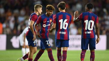 FC Barcelona cerró su pretemporada jugando el Joan Gamper ante el Tottenham en el Olímpico de Montjuïc. El joven Lamine Yamal brilló para los Blaugranas.