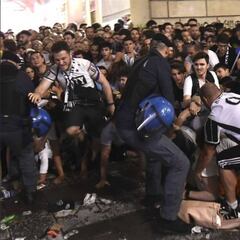 Unos atracos fueron la causa de la avalancha de Turín en la final