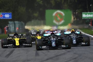 La victoria de Hamilton en Spa en imágenes