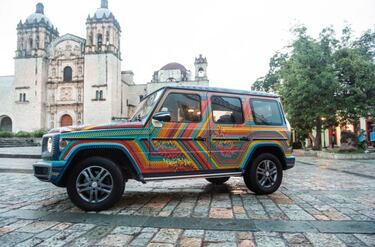Esta Mercedes-Benz Clase G es una verdadera obra de arte mexicana