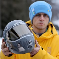 Ukrainian athlete banned from Winter Olympics for helmet message