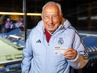 Pepe de Carlos, socio nº1 del Real Madrid.