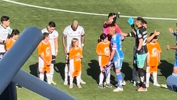 Así fue el saludo de Arturo Vidal y Marcelo Díaz en el Monumental