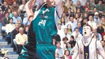 <b>POSIBLE MARCHA. </b>Vázquez, objetivo de los scouts de la NBA.