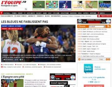 Portadas de la prensa extranjera