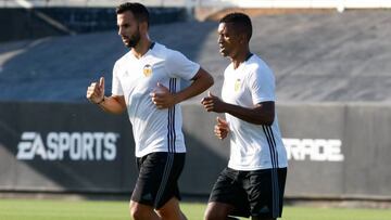 Nani y Montoya ya se entrenan en Paterna