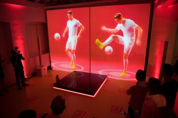 MADRID, SPAIN - SEPTEMBER 07:  General view of the official launch of Cristiano Ronaldo new frangrance CR7 on September 7, 2017 in Madrid, Spain.  (Photo by David Ramos/Getty Images for CR7)