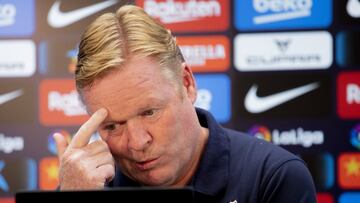 16/10/21 RUEDA DE PRENSA DE RONALD KOEMAN BARCELONA