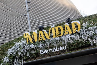 El estadio Santiago Bernabéu acoge la 'Mavidad Bernabeu'. Un envento para toda la familia en el que se puede disfrutar de un buen plan en estas fechas navideñas.