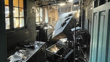 Se incendia uno de los restaurantes de moda en Santiago y la imagen conmueve a todo Chile