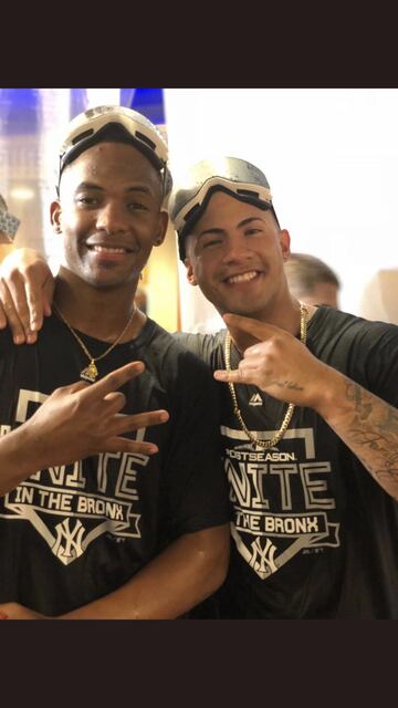 Así se vivió la celebración de los Yankees al ganar el Wild Card