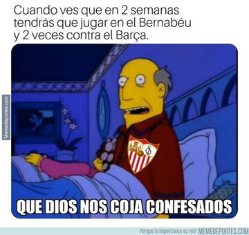 Los mejores memes del Real Madrid-Sevilla