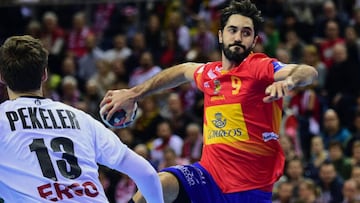 Raúl Entrerríos, capitán de la Selección.