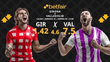Girona FC vs. Real Valladolid: horario, TV, pronósticos, estadísticas y clasificación