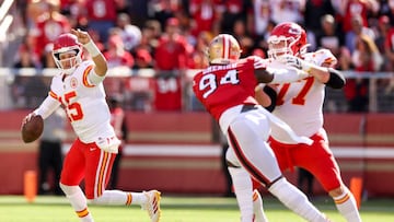 Patrick Mahomes volvió a vencer a los San Francisco 49ers, ahora jugando en Levi's Stadium