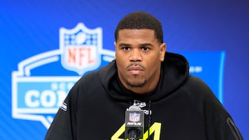 Abdul Carter, liniero defensivo de Penn State, declaró que le gustaría ser reclutado con la primera selección global porque no hay un jugador mejor que él.