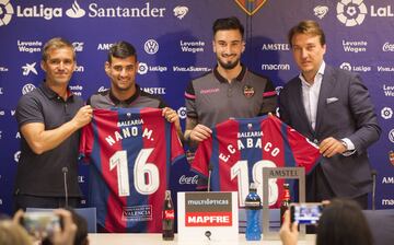 Los últimos fichajes del Levante esperan tener alguna oportunidad de debutar en el Bernabéu