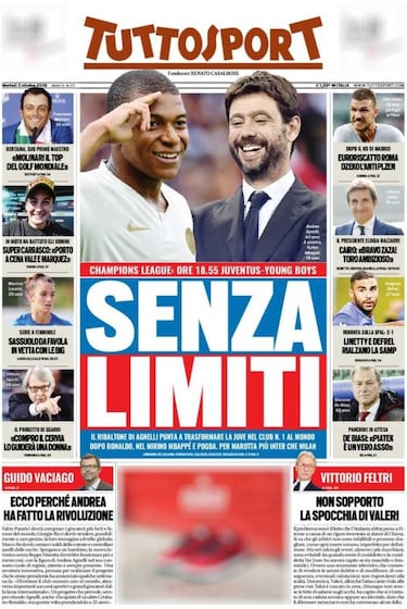 La Juventus sigue soñando alto; ahora apunta a Mbappé