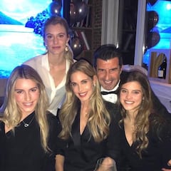 Figo cumple 50: así fue el fiestón que preparó