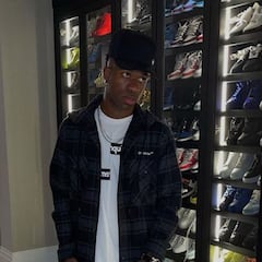 Real Madrid's Vinicius shows off his favourite corner