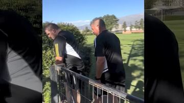 Esta escena emocionará a los hinchas de Colo Colo: un histórico regresó al Monumental