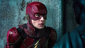 Miller como The Flash.