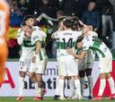 Elche 2-0 Eibar: resumen, goles y resultado